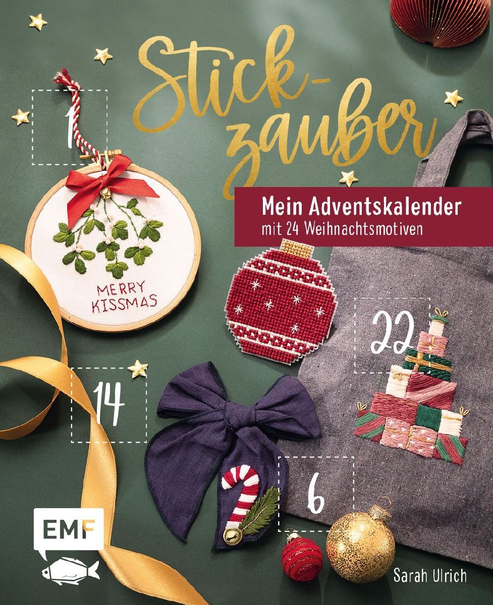 Mein Adventskalender-Buch - Stickzauber