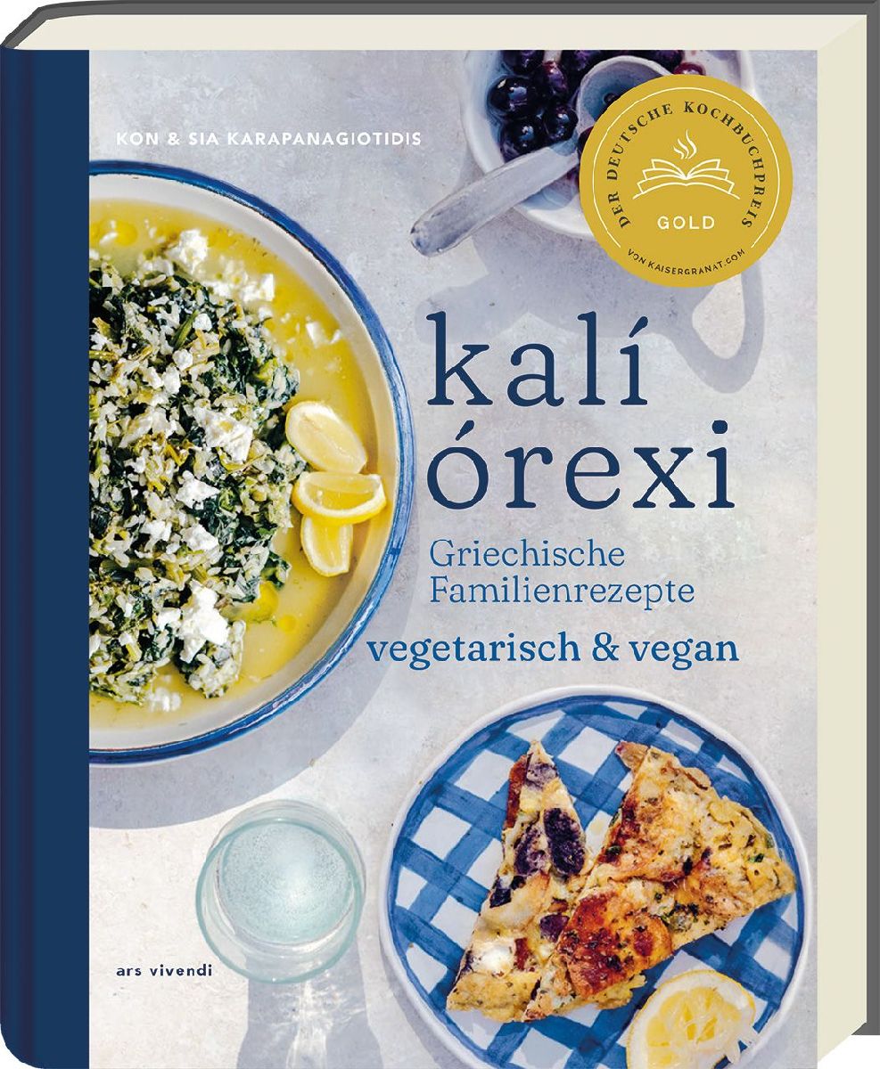 kali orexi - Deutscher Kochbuchpreis 2024 Gold