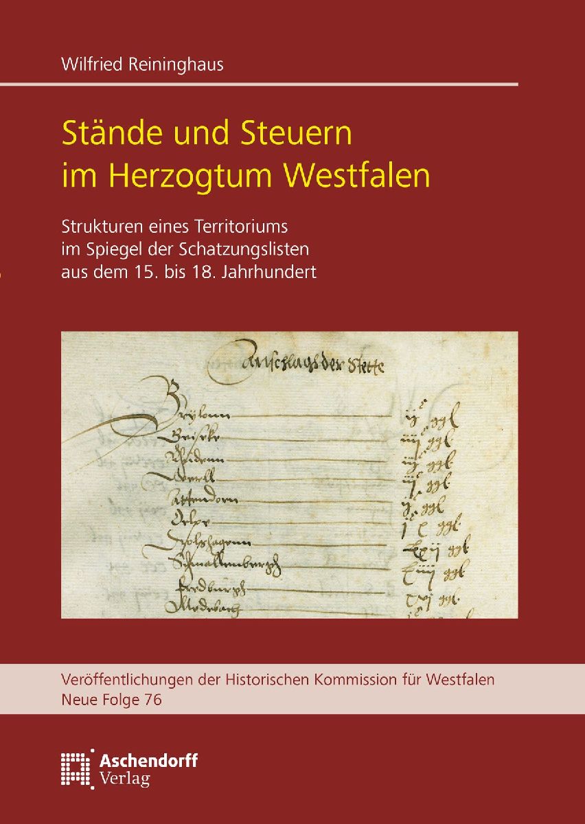 Stände und Steuern im Herzogtum Westfalen