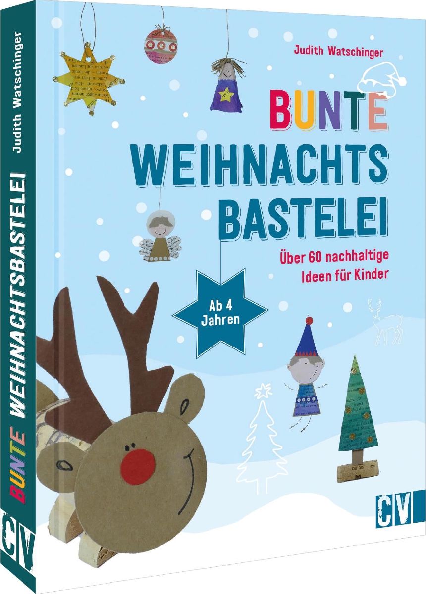 Bunte Weihnachtsbastelei