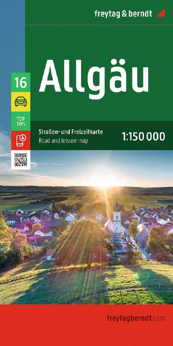 freytag & berndt Straßenkarte Allgäu 1:150.000
