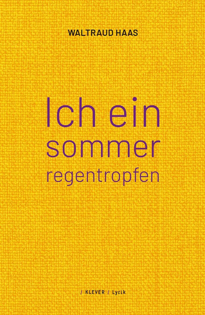 ich ein sommerregentropfen