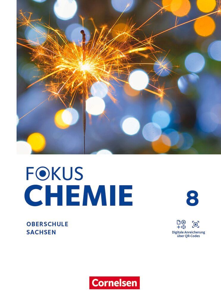 Fokus Chemie 8. Schuljahr Mittlere Schulformen. Oberschulen Sachsen - Schulbuch