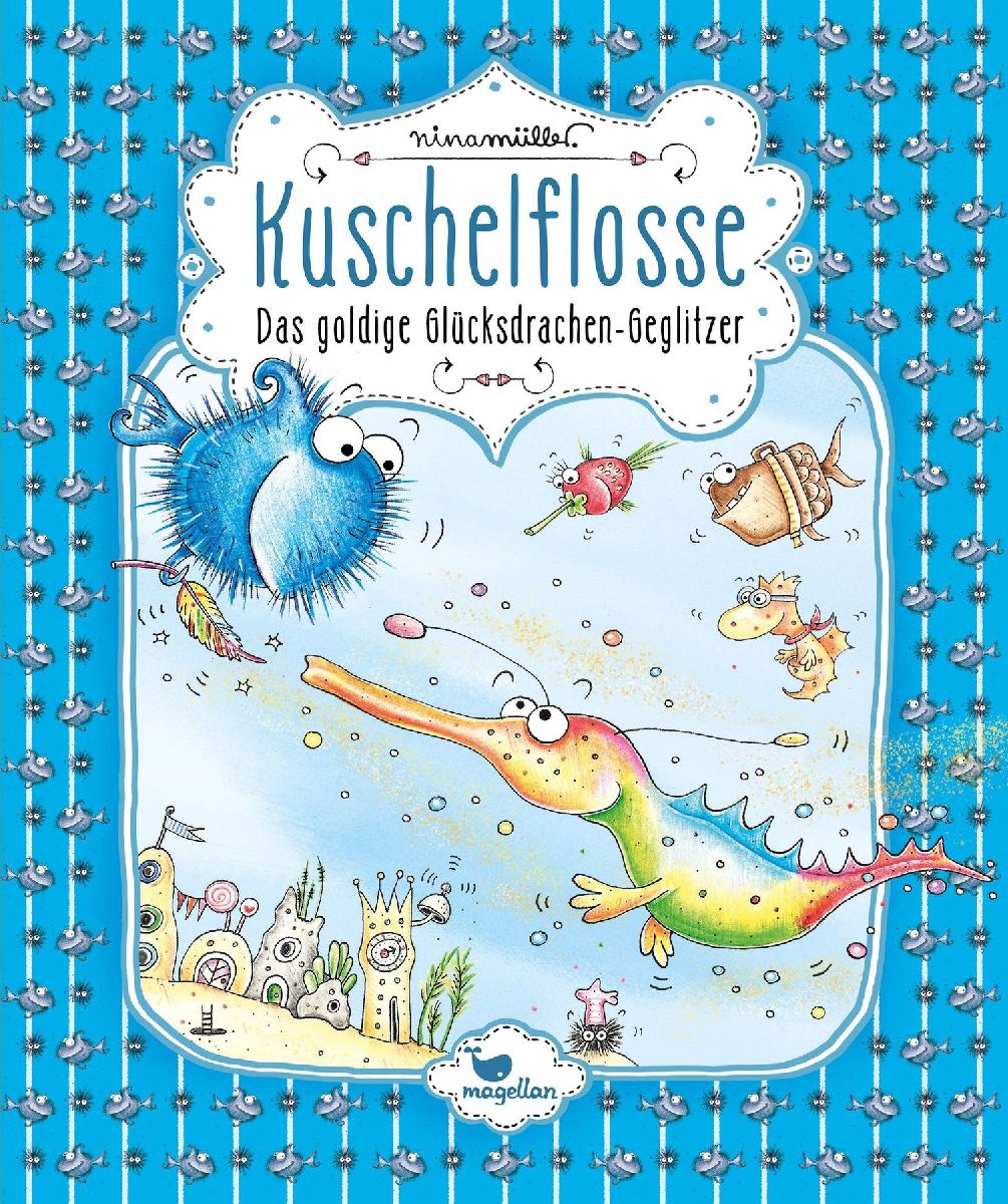 Kuschelflosse - Das goldige Glücksdrachen-Geglitzer