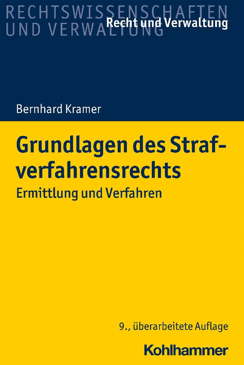 Grundlagen des Strafverfahrensrechts