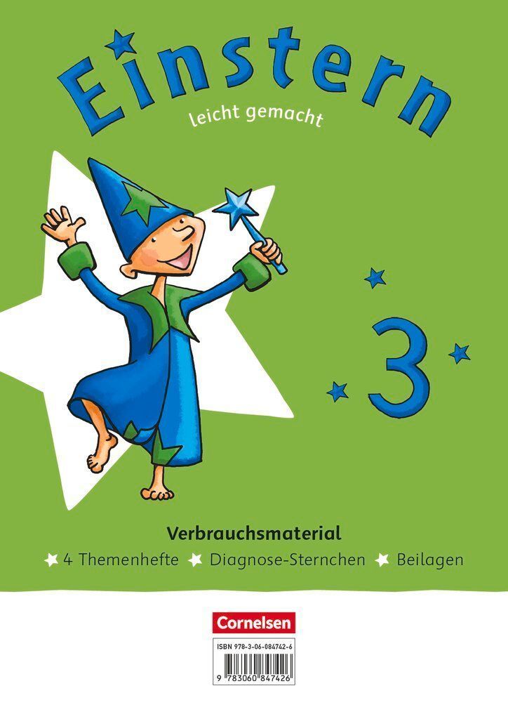 Einstern Mathematik 03 Leicht gemacht. Themenhefte 1-4, Diagnoseheft und Kartonbeilagen im Paket