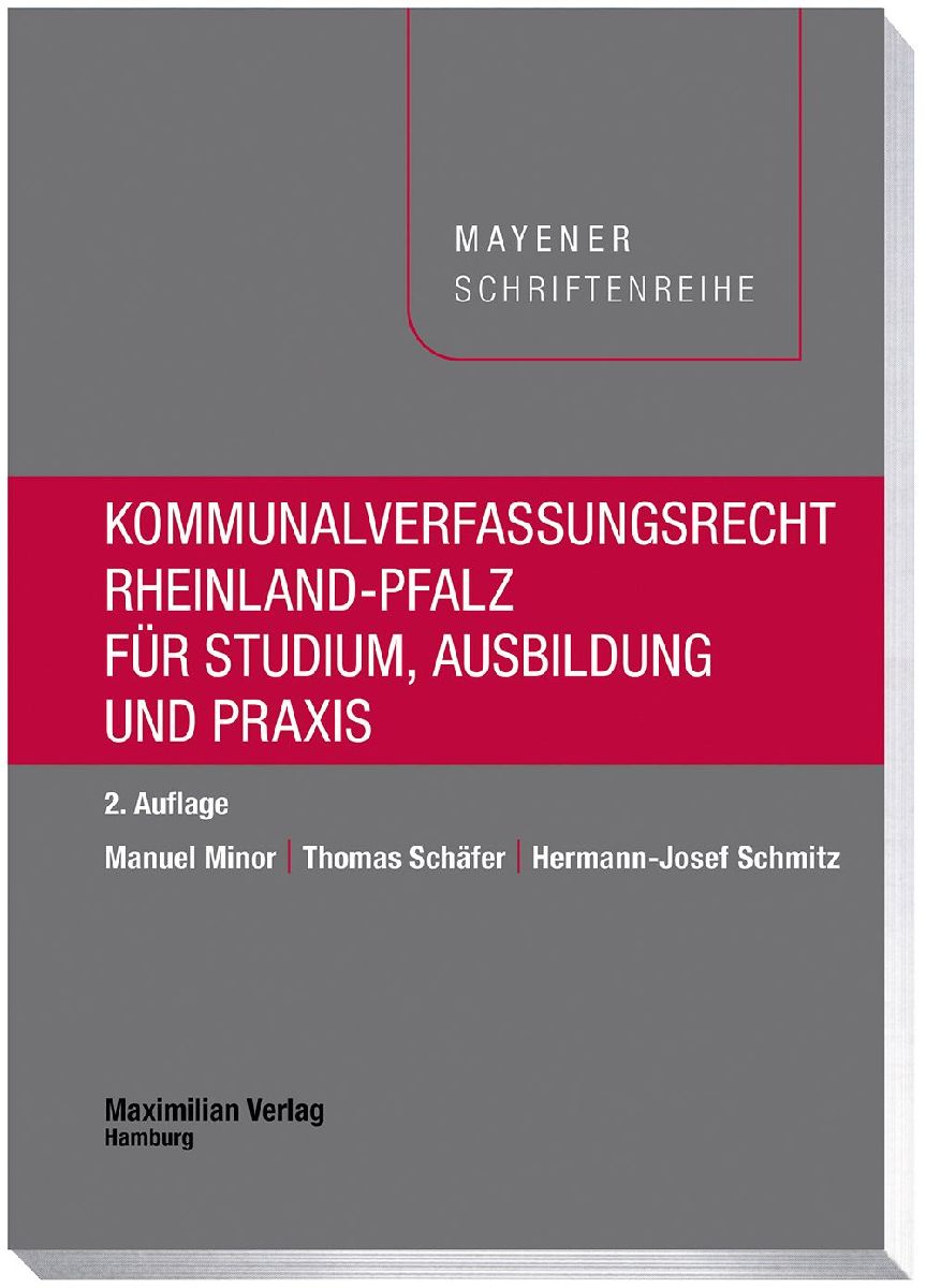 Kommunalverfassungsrecht Rheinland-Pfalz