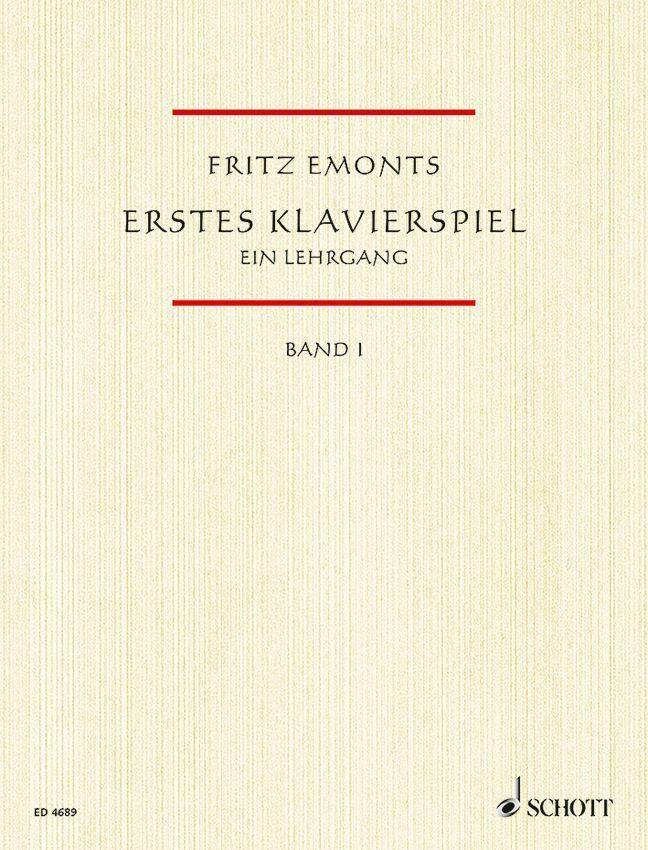 Erstes Klavierspiel