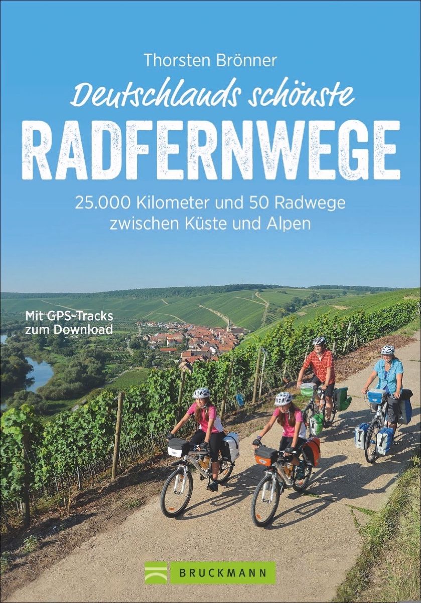 Deutschlands schönste Radfernwege