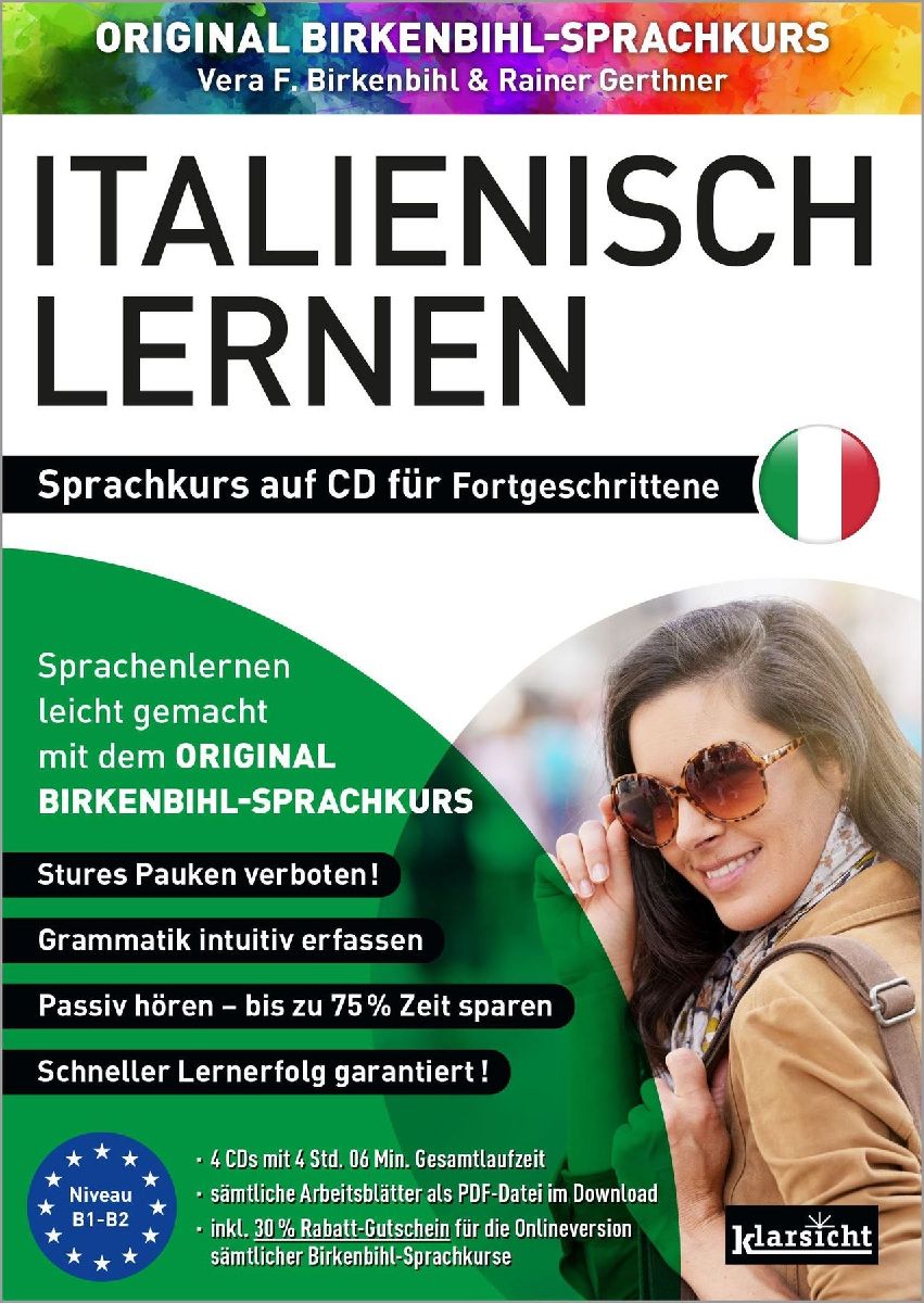 Italienisch lernen für Fortgeschrittene 1+2 (ORIGINAL BIRKENBIHL)
