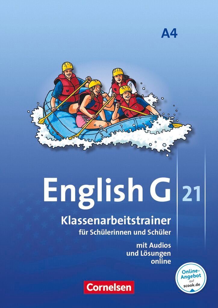 English G 21. Ausgabe A 4. Klassenarbeitstrainer mit Audios und Lösungen online