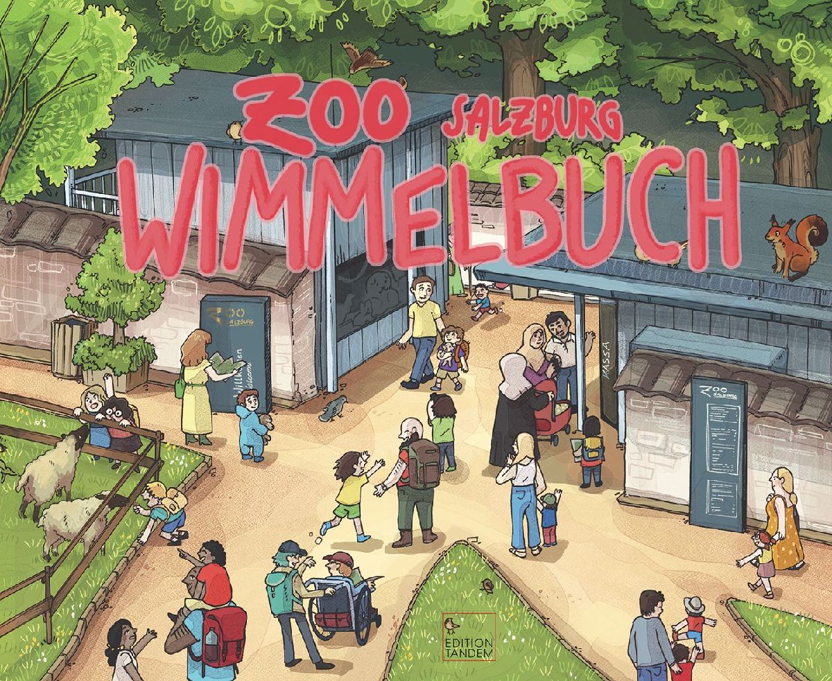 Zoo Salzburg Wimmelbuch