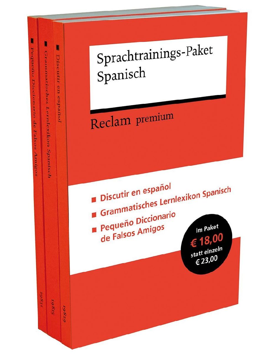Sprachtrainings-Paket Spanisch. 3 Bände eingeschweißt