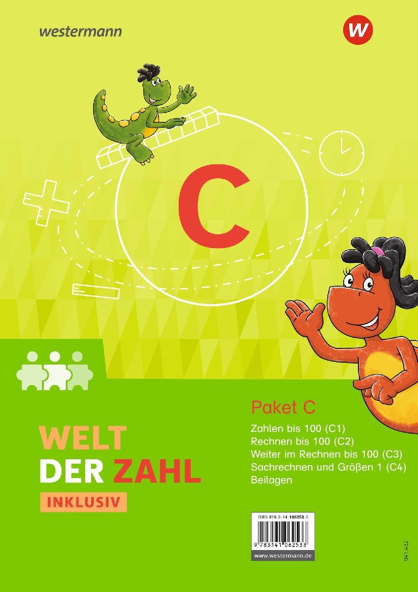 Welt der Zahl Inklusiv. Inklusionspaket C: Hefte C1 bis C4