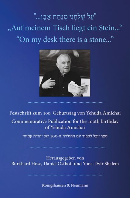 »Auf meinem Tisch liegt ein Stein...« »On my desk there is a stone...«