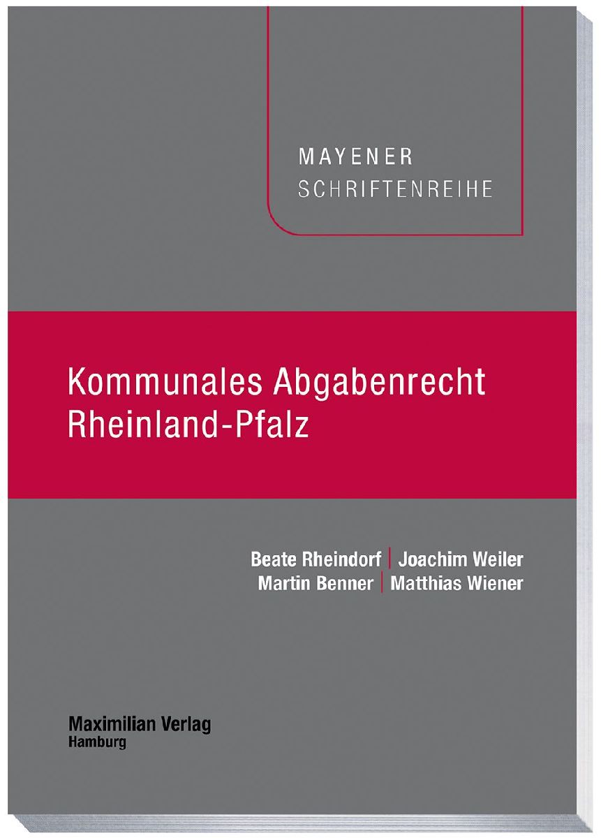 Kommunales Abgabenrecht Rheinland-Pfalz