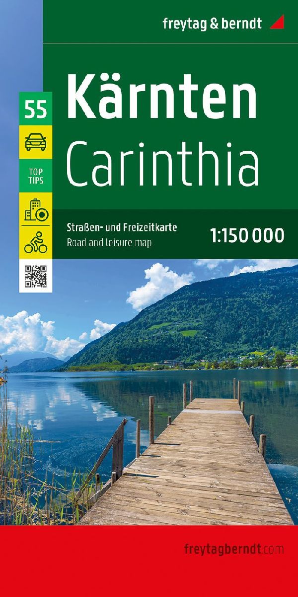 freytag & berndt Straßenkarte Kärnten 1:150.000