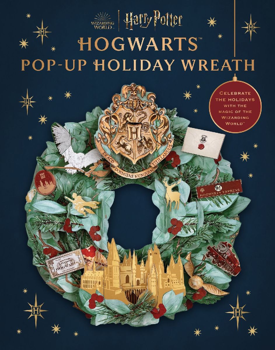 Harry Potter: Hogwarts Pop-Up Holiday Wreath