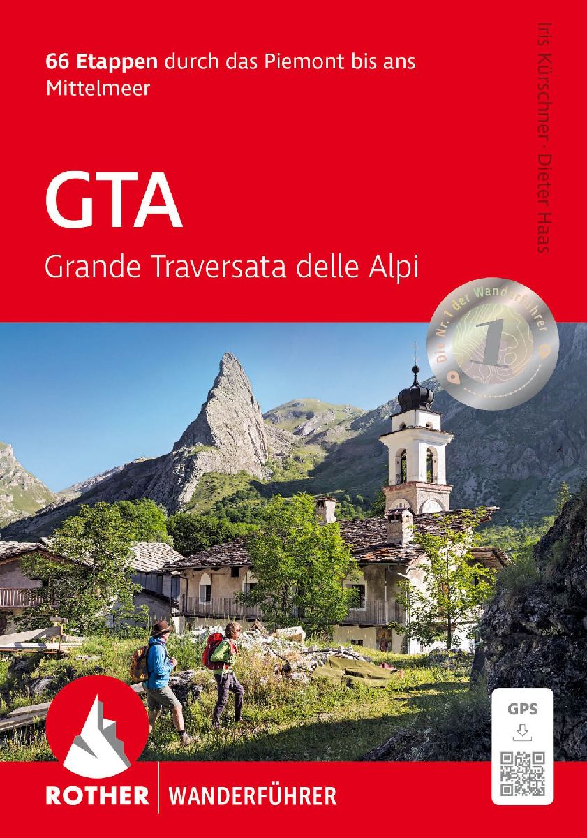 ROTHER Wanderführer GTA - Grande Traversata delle Alpi