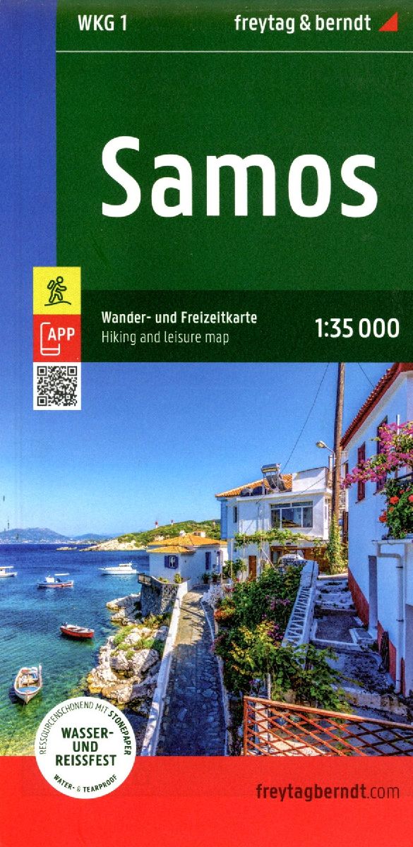 freytag & berndt Wanderkarte WKG 1 Samos 1:35.000